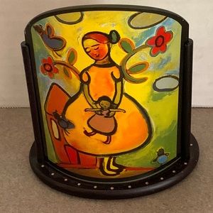 Demdaco Hearts Aglow Votive Holder